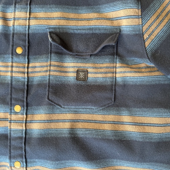 Roark Classic Fit Flannel Men's Size Large - Picture 4 of 7